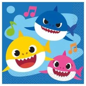 Baby Shark - Beverage Napkins (16ct)