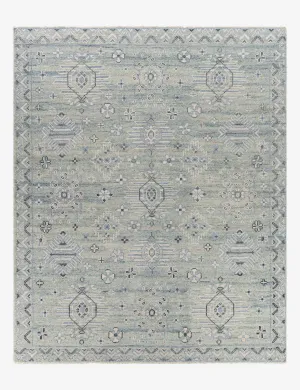 Barrish Hand-Knotted Wool-Blend Rug