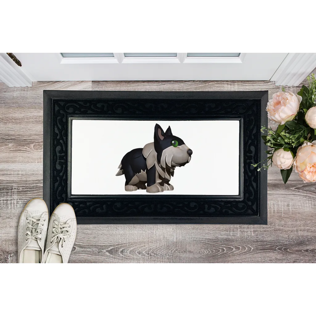 Black Dog Sublimation Heavy Duty Door Mat