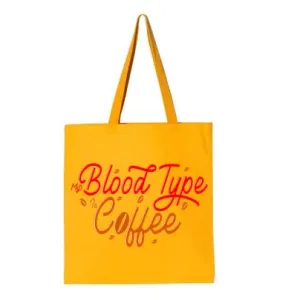 Blood Type Coffee Tote Bag