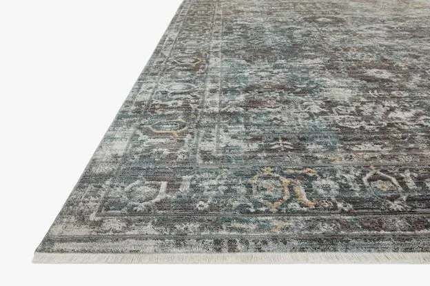 Bonney BNY-05 Slate/Teal Rug