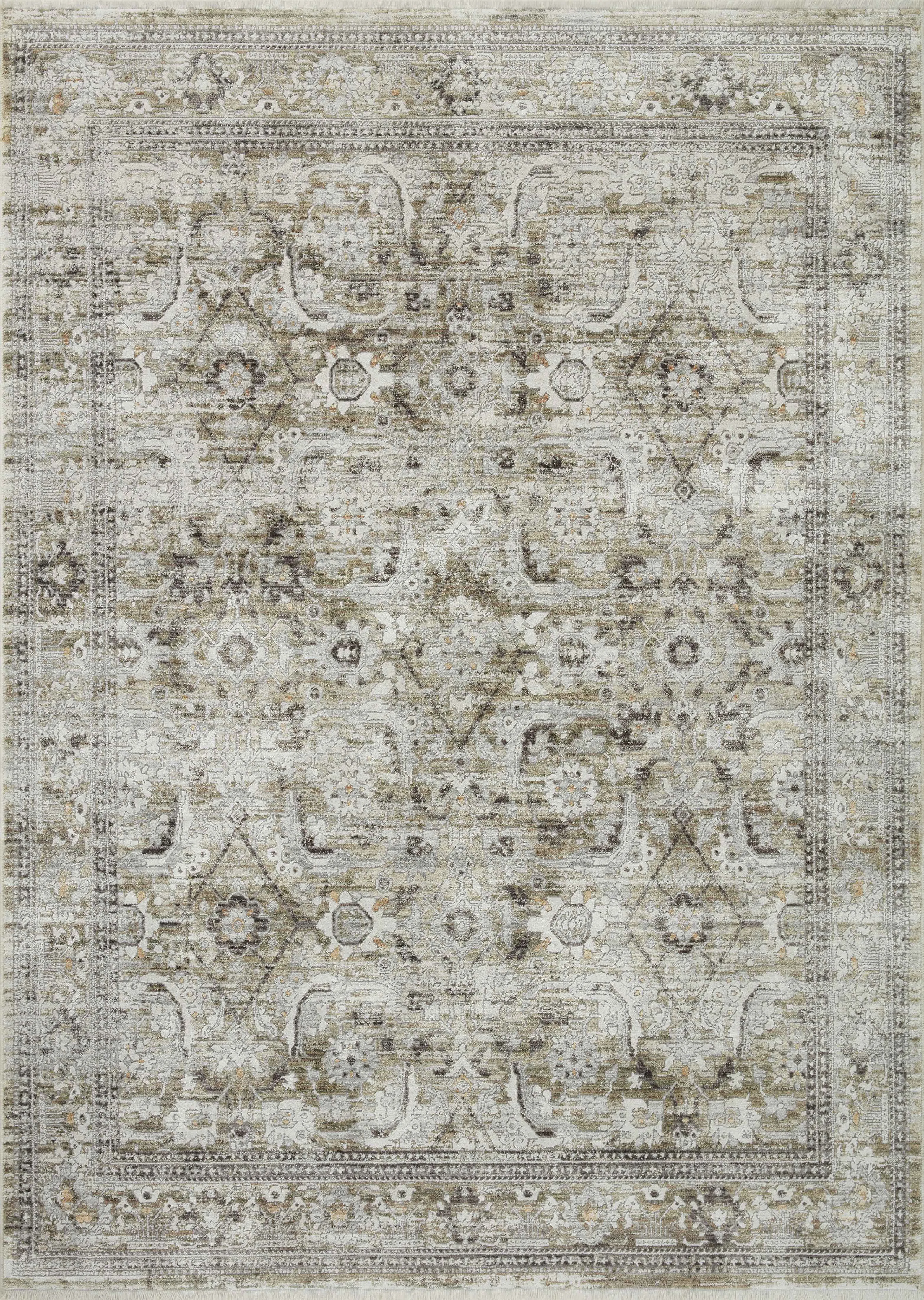 Bonney Rug in Moss & Stone