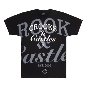 Crooks & Castles Timeless OVS Tee Black