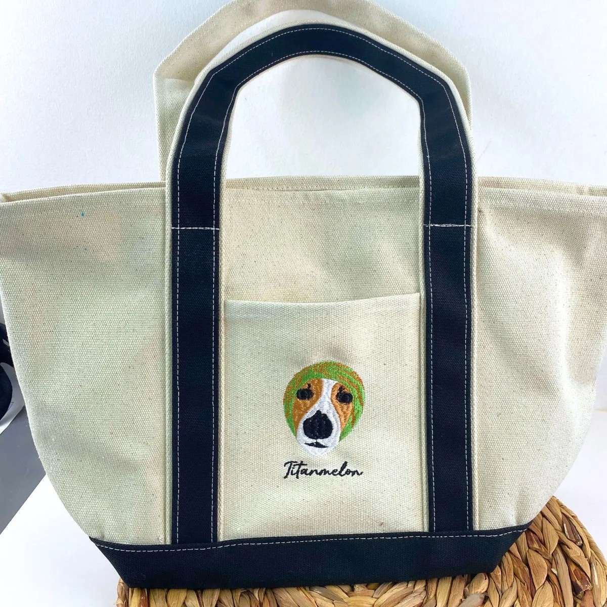 Custom Embroidered Tote Bag with Same Design (Pet)