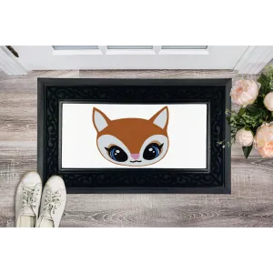 Deer Head Sublimation Heavy Duty Door Mat