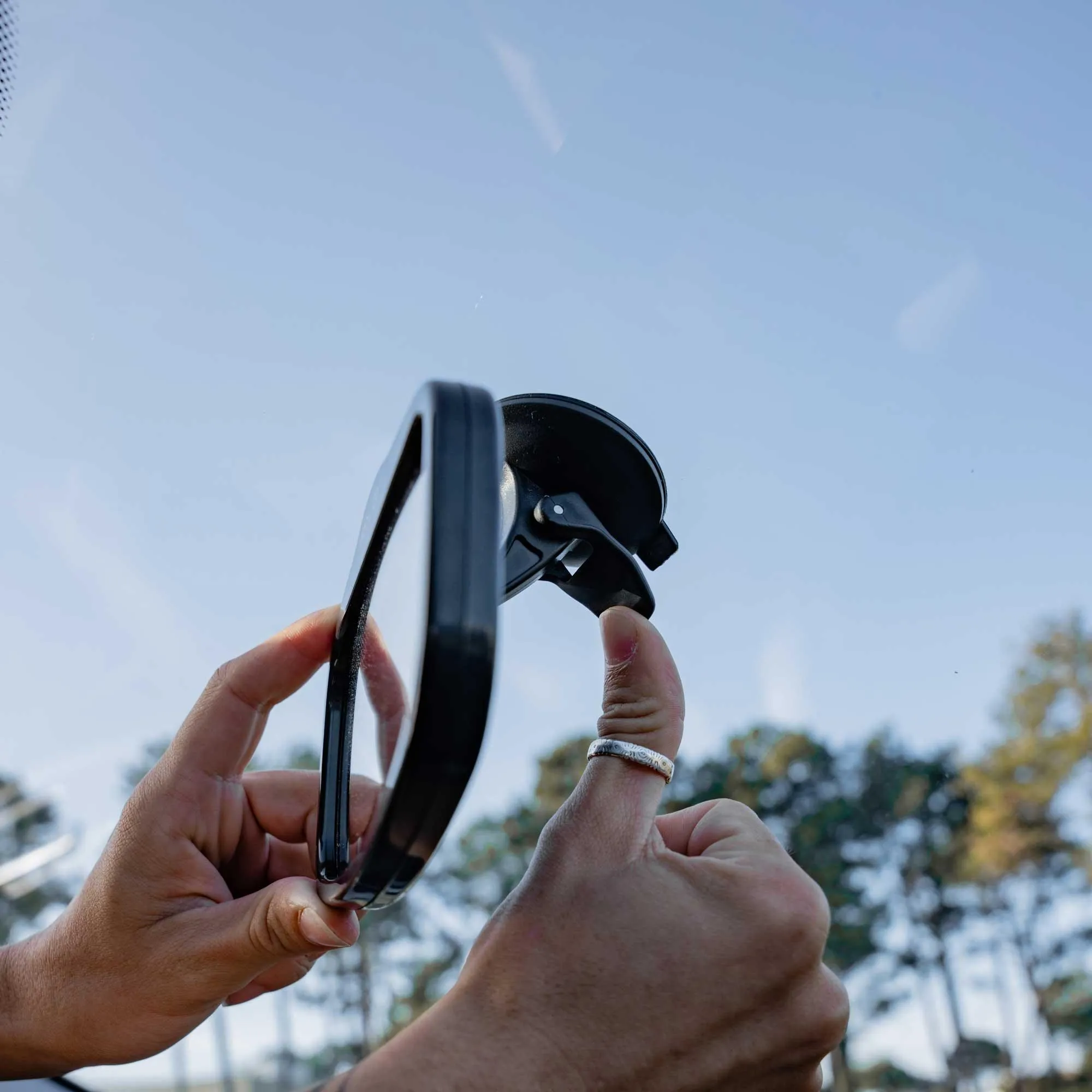 EZIMOOV Front Rear View Mirror Mini