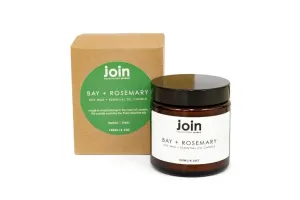 Join Bay & Rosemary Luxury Scented Candle 120ml