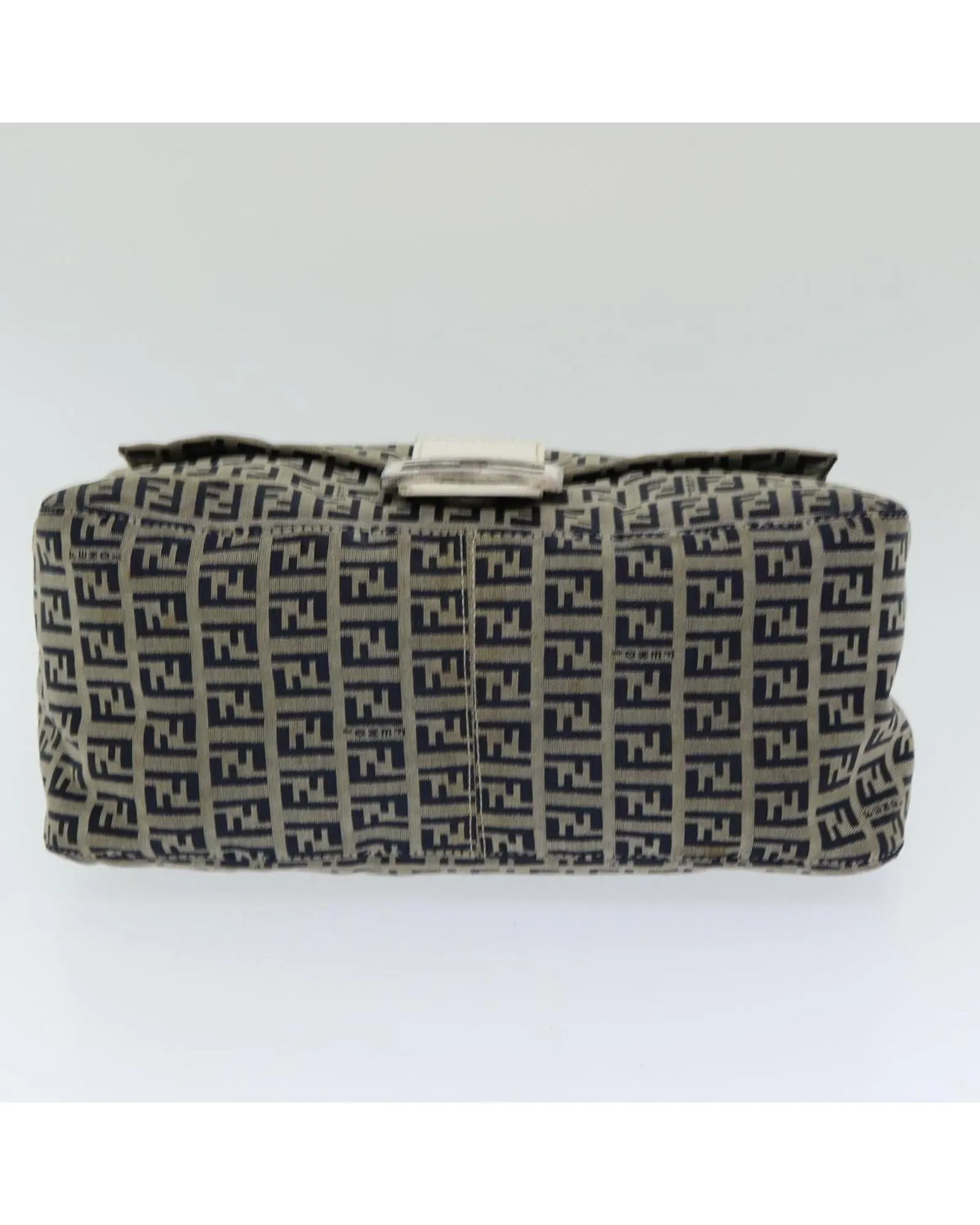 Navy Zucchino Canvas Shoulder Bag with Flawless Style