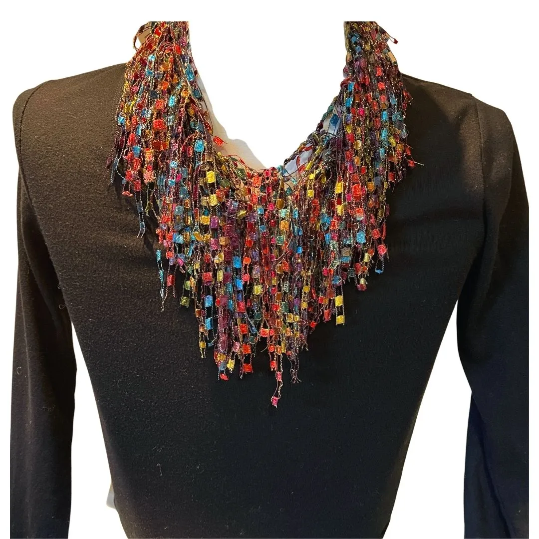 NEW! Boho Southwest Scarf Necklace - Limited Edition