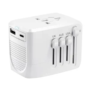 PLAVOGUE Voltage Converter Travel Adapter 220 to 110 Voltage Converter US to EU,AUS,UK,International Travel Over 200  Countries