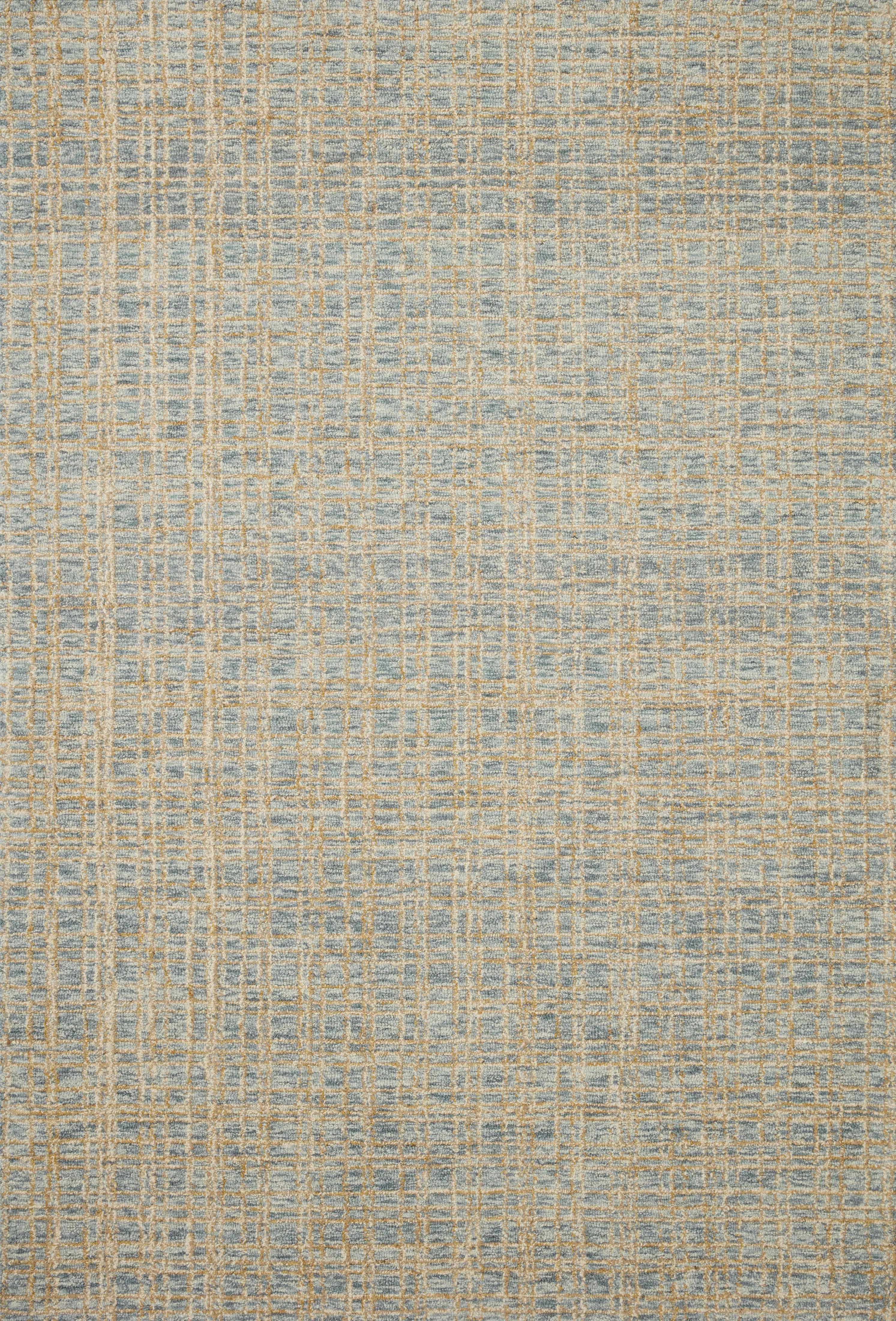 Polly Rug in Blue & Sand