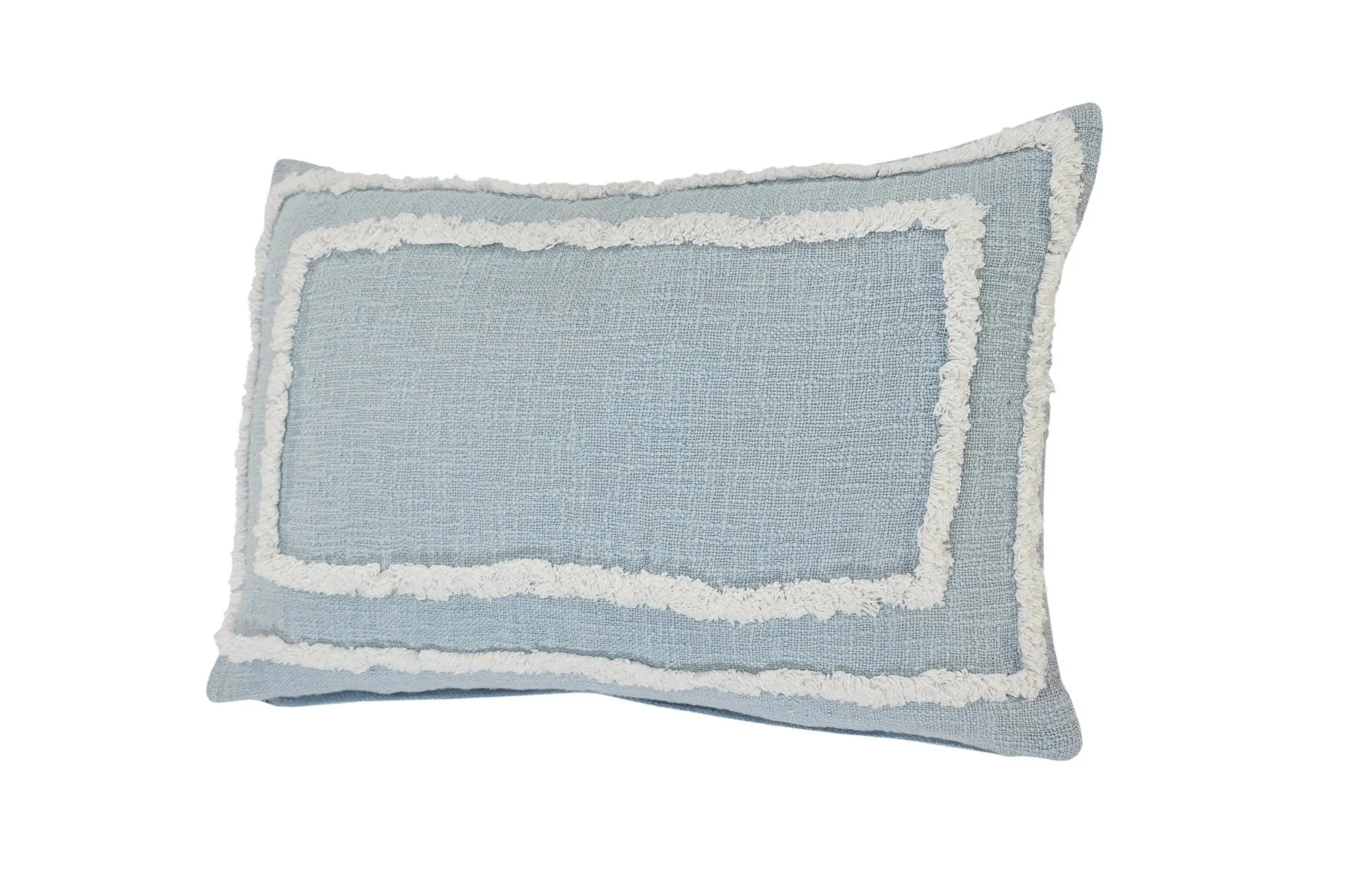 Rory Lr07690 Sky Blue/White Pillow