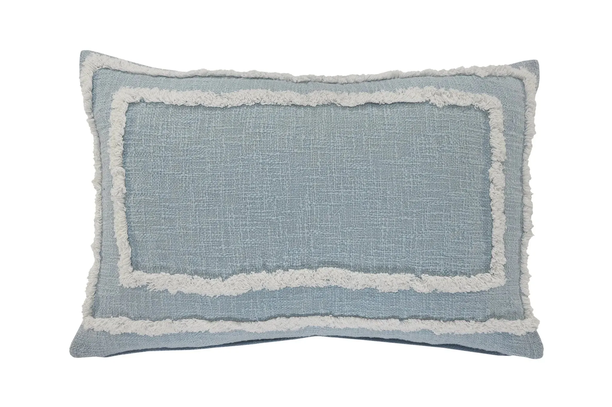 Rory Lr07690 Sky Blue/White Pillow