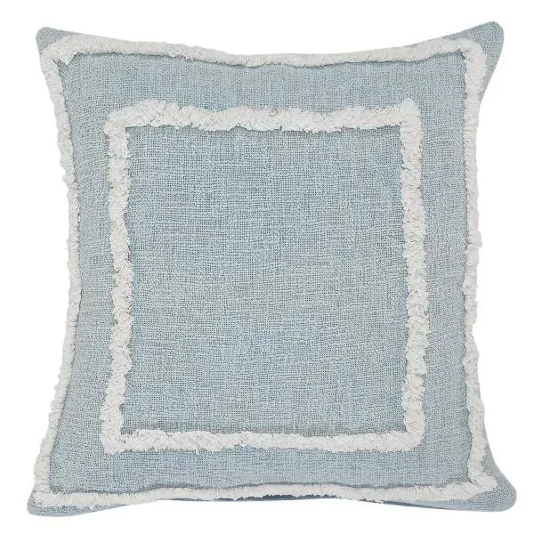 Rory Lr07690 Sky Blue/White Pillow