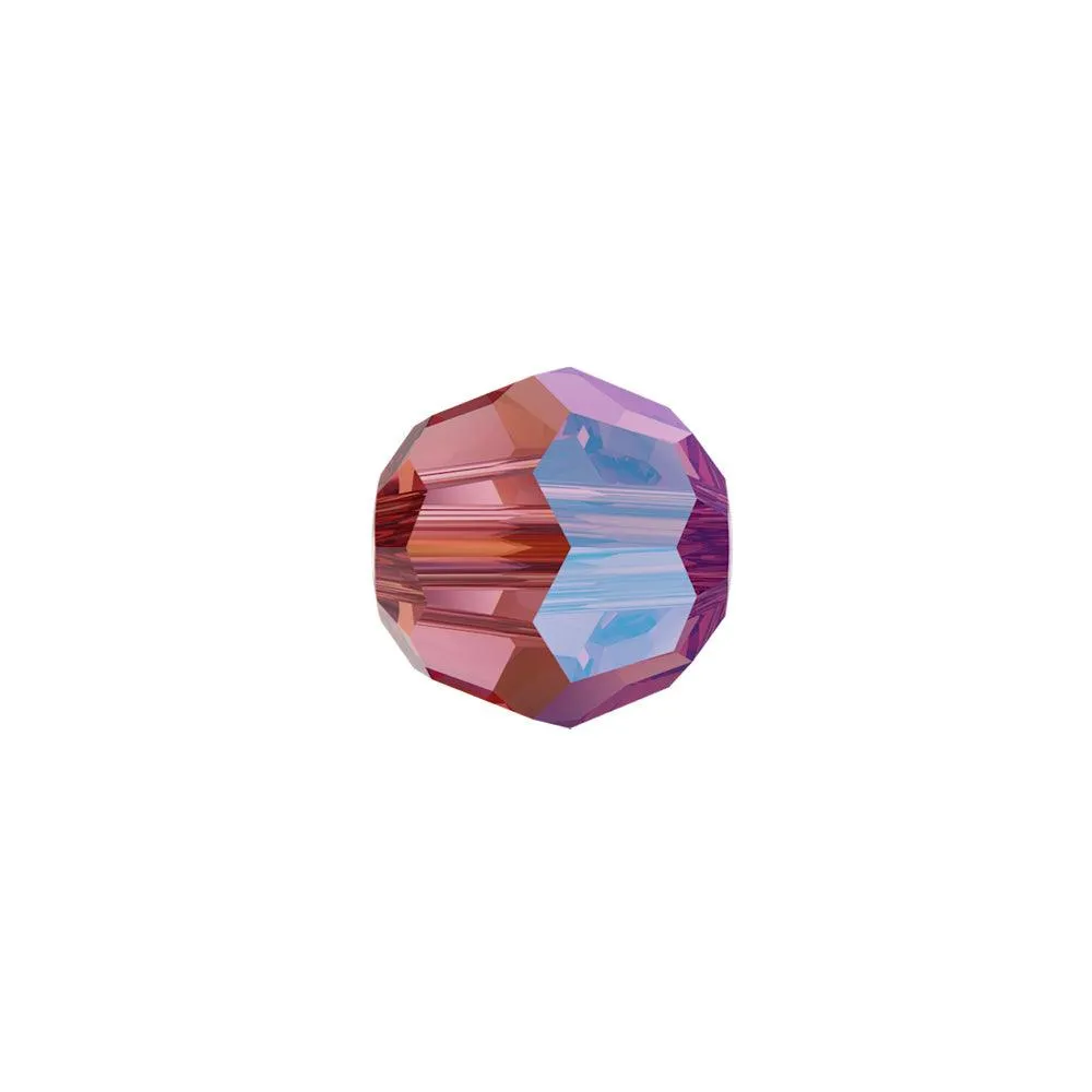 Swarovski 8mm Round - Rose Peach Shimmer (10 Pieces)