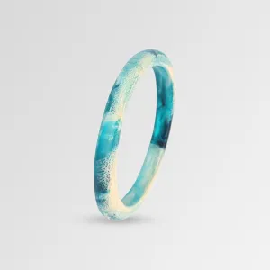 Wishbone Bangle - Cool Tones